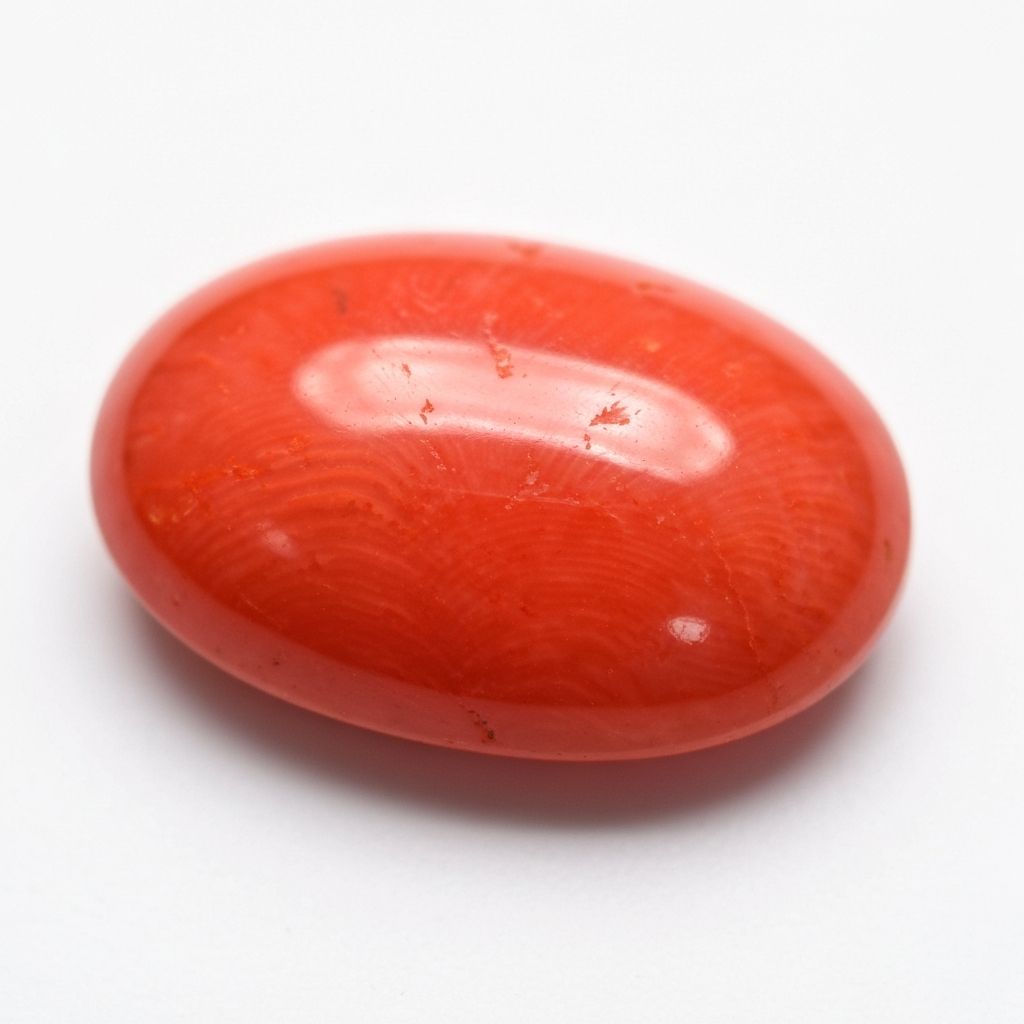 Red Coral (Moonga) gemstone